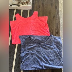 Blue and Pink tank  tops
